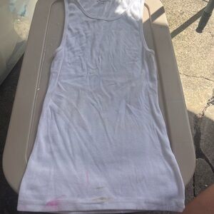 White Men's Tank Top